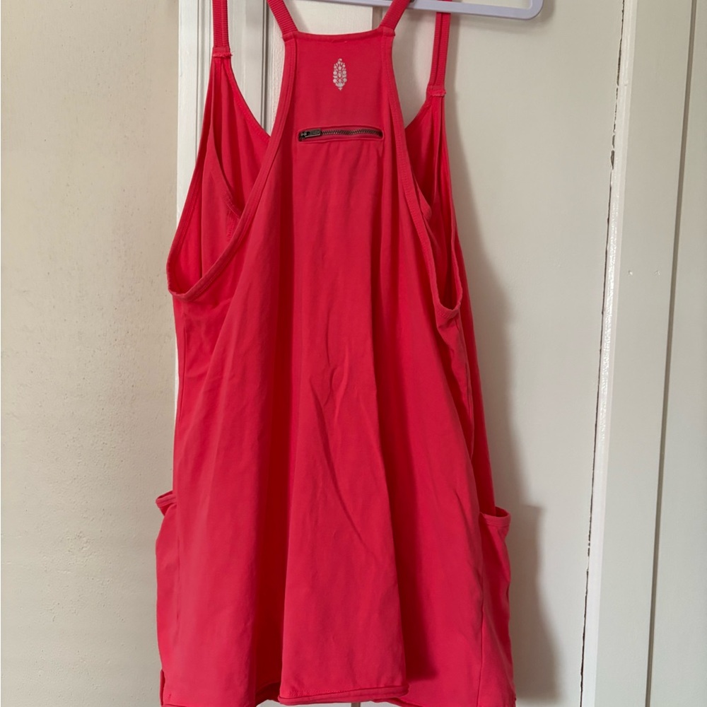 Free People Movement Hot Shot Mini Dress in dark pink, S, NWOT - Picture 2 of 5